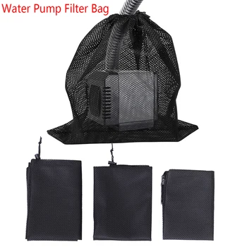 

Tank Water Pump Filter Bag Tear Resistant Drawstring Pond Pump Barrier Net Pouch