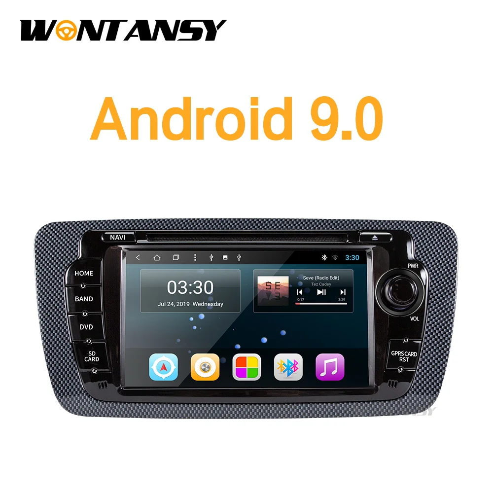 Wontansy android 9,0 T8 автомобильный dvd для Seat Ibiza 6j 2009 2010 2012 2013 радио gps навигации