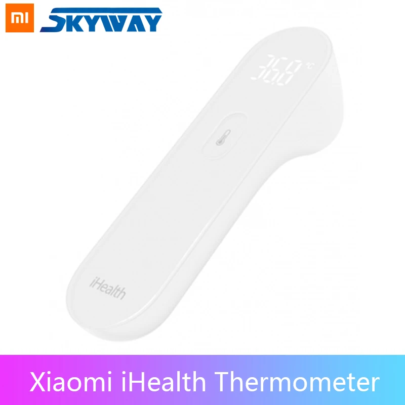 Xiaomi Mijia iHealth светодиодный Бесконтактный цифровой инфракрасный термометр для тела лба для детей и взрослых|Смарт-гаджеты|   | АлиЭкспресс
