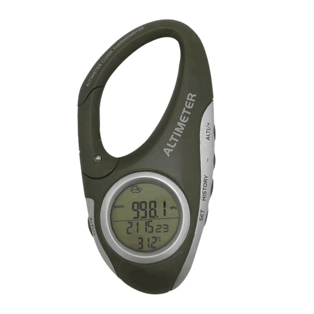 Practical Handheld Barometer Mountaineering Altimeter