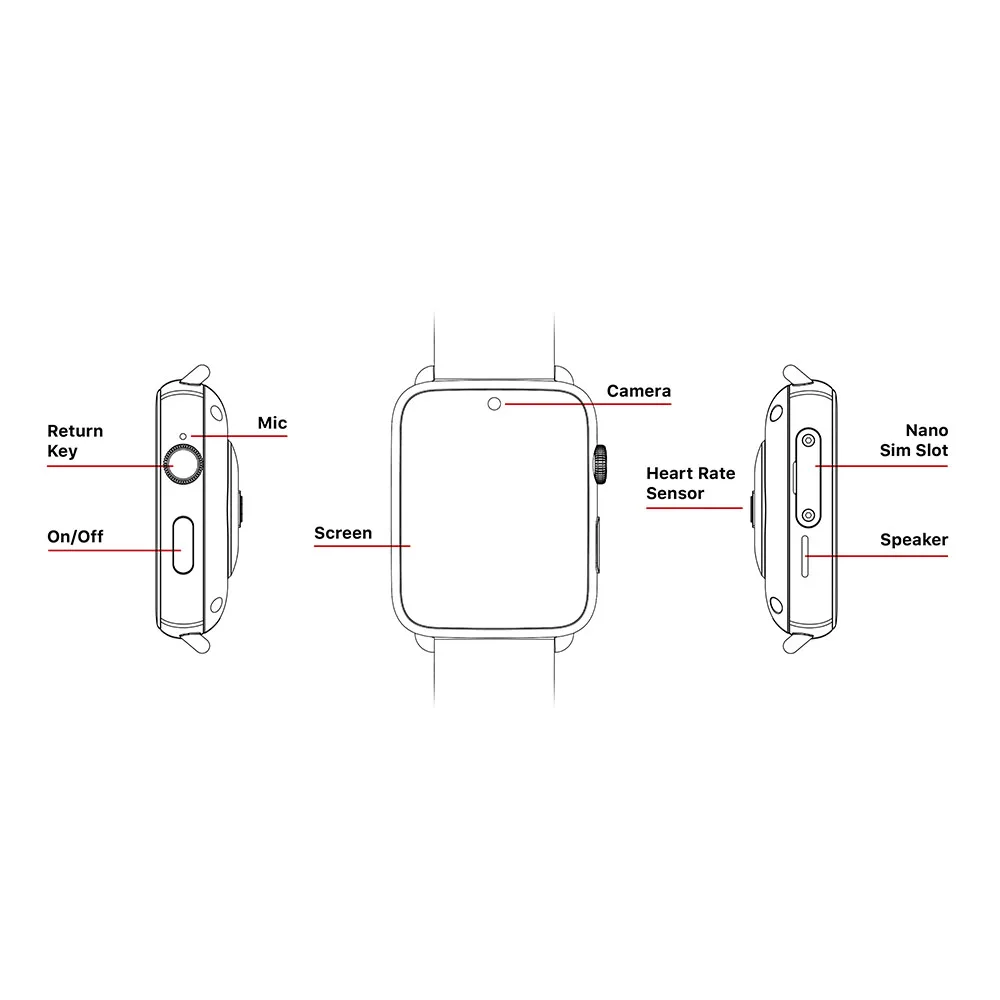 LEMFO LEM10, 4G, смарт-часы, телефон, Android 7,1, 1 ГБ ram, 16 ГБ rom, 1,88 дюймов, большой экран, LTE, 4G, Sim Камера, gps, Wi-Fi, частота сердечных сокращений, для мужчин и женщин