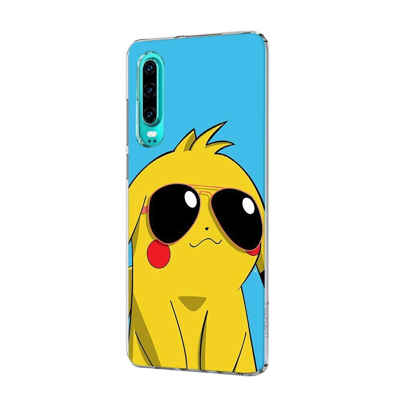 H1 Чехол для мобильного телефона huawei P Smart Z Plus huawei P30 P20 P10 P9 P8 Lite Pro Чехол с крутым узором pokemons pika - Цвет: H1