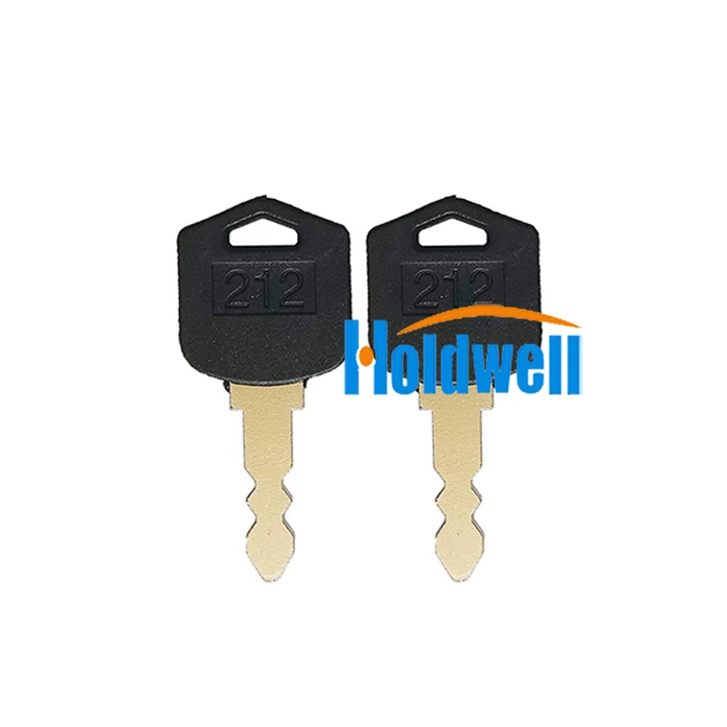 Holdwell 10 шт. 212 система зажигания ключи D554212 для фронтального погрузчика Doosan Daewoo