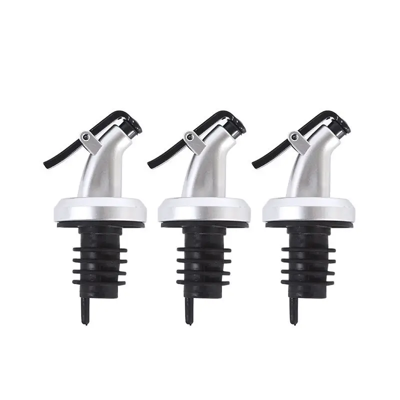 1/3 PCS Bottle Stopper Leak Proof Wine Stopper Bottle Cap Wine Pourer Spout Dispenser Olive Oil Sprayer Kitchen Tools wine bottle stoppers wine pourers wine accessories liquor pourers liquor dispenser