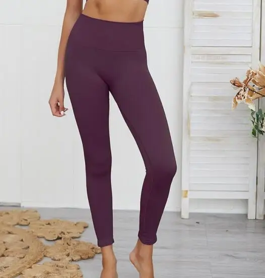 yoga pant 6 Тренировочные брюки тренажерный зал Бесшовные Леггинсы Спортивные Для женщин штаны для фитнеса или йоги Высокая Талия сжатия спортивные штаны Спортивная одежда, леггинсы для занятий йогой - Цвет: yoga pant 6