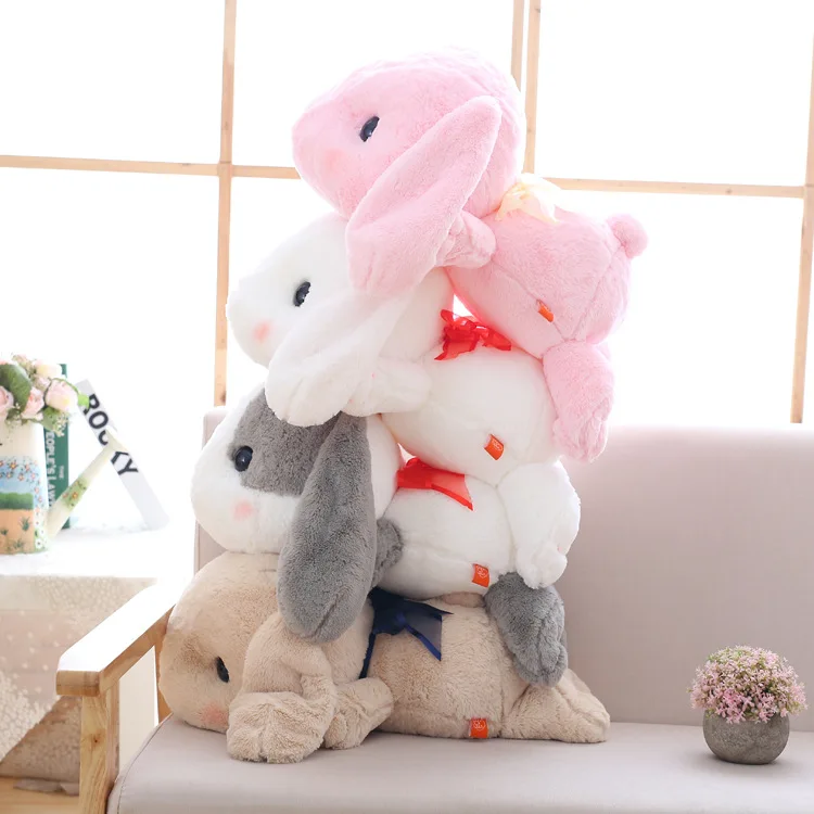 

New Products Lop Cartoon Plush Head Rabbit Head Large Pillow for a Girlfriend Gift