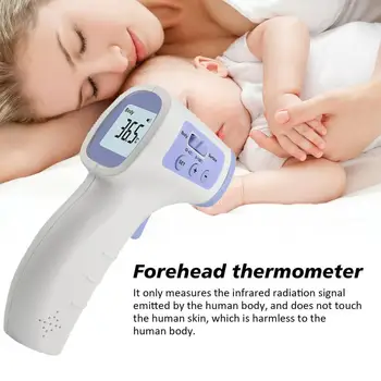 

Forehead Thermometer For Infants Babies Children Adults Indoor And Outdoor Use Warning Display Lcd Display