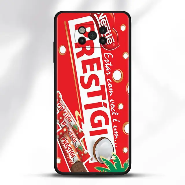 Case For Poco X3 NFC M3 Pro M3 F3 F1 Capa for Mi Note 10 Pro Caso For Xiaomi CC9 Pro A3 A2 M&M's Chocolate Nutella Bottle B07