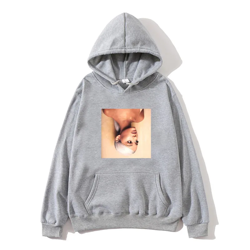 Толстовка с капюшоном FADUN TOMMY Kawaii Ariana Grande Gedrukt толстовка Lange Mouw Vrouwen/Mannen хит продаж