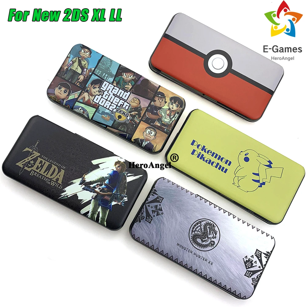 Новинка 2020 года защитный чехол для консоли 2DS XL Nintendo жесткий с рисунком нового