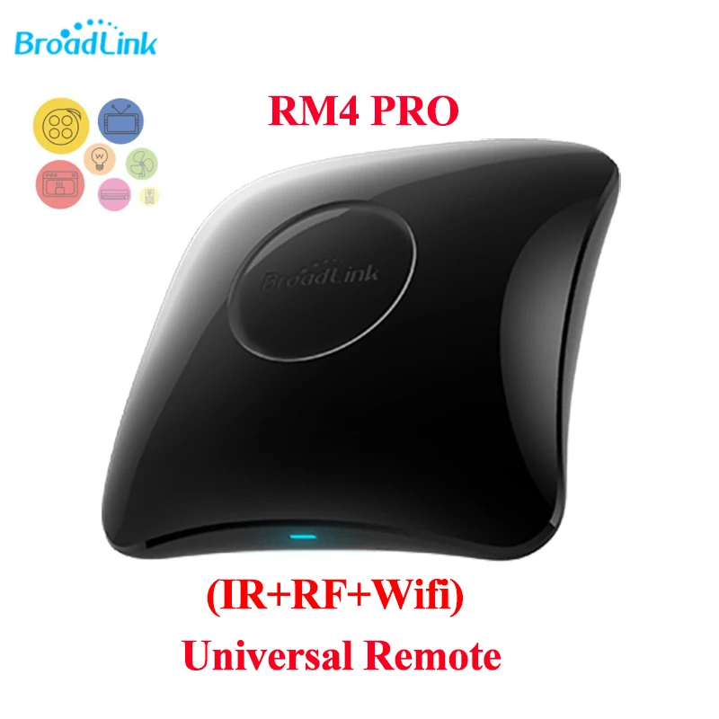 Универсальный пульт дистанционного управления Broadlink RM4 PRO Wi Fi ИК РЧ для телевизора кондиционера работает с