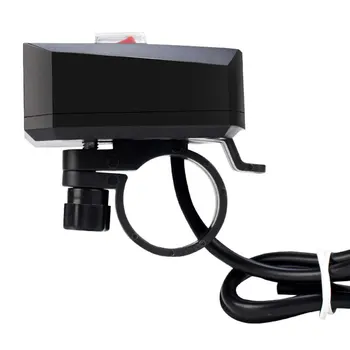 

2.1A Dual Usb Car Charger For Motorcycle Abs 12-24V Electric Vehicle Mobile Phone Charging Car Travel Charger 1 Set