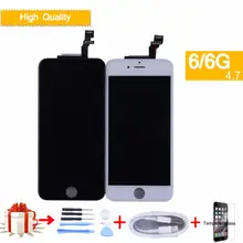 Для Apple iphone 6 Полный ЖК-дисплей сенсорный экран дигитайзер панель Pantalla монитор ЖК сборка полный A1549 A1586 ЖК