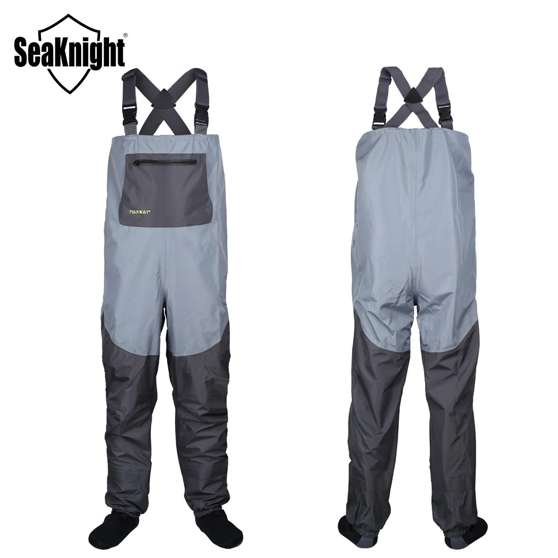 SeaKnight Fly болотные сапоги брюки 3-Слои полиэстер долговечная дышащая Водонепроницаемый фут для ловли нахлыстом размеры s m l xl XXL