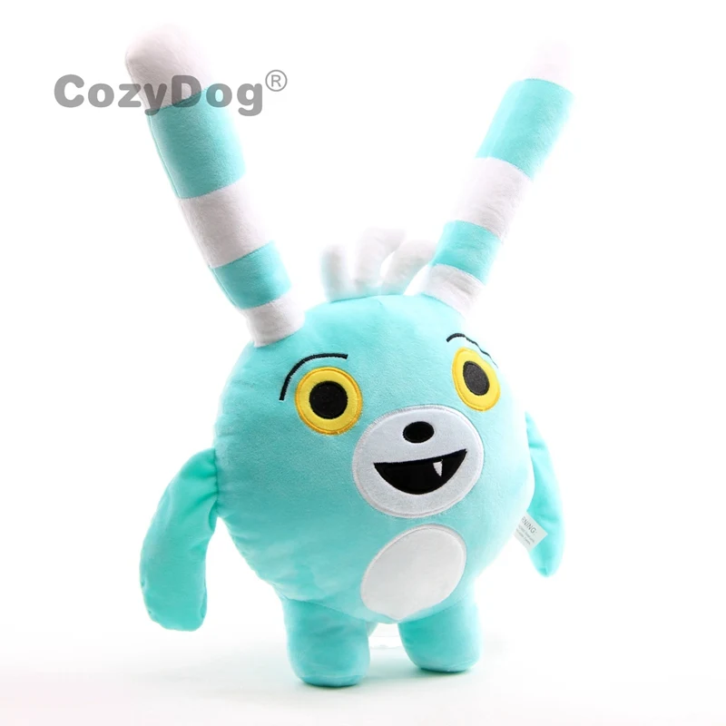 Куклы из Аниме 30 см 50 Abby Hatcher Bozzly Bunny плюшевая фигурка милый синий кролик мягкие
