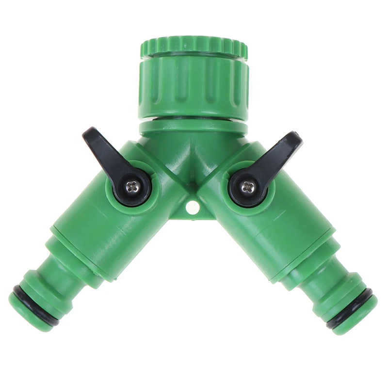 4/6" 3 Way Garden Tap Hose Adapter Connector Adaptor Hose Pipe Splitter Y Type