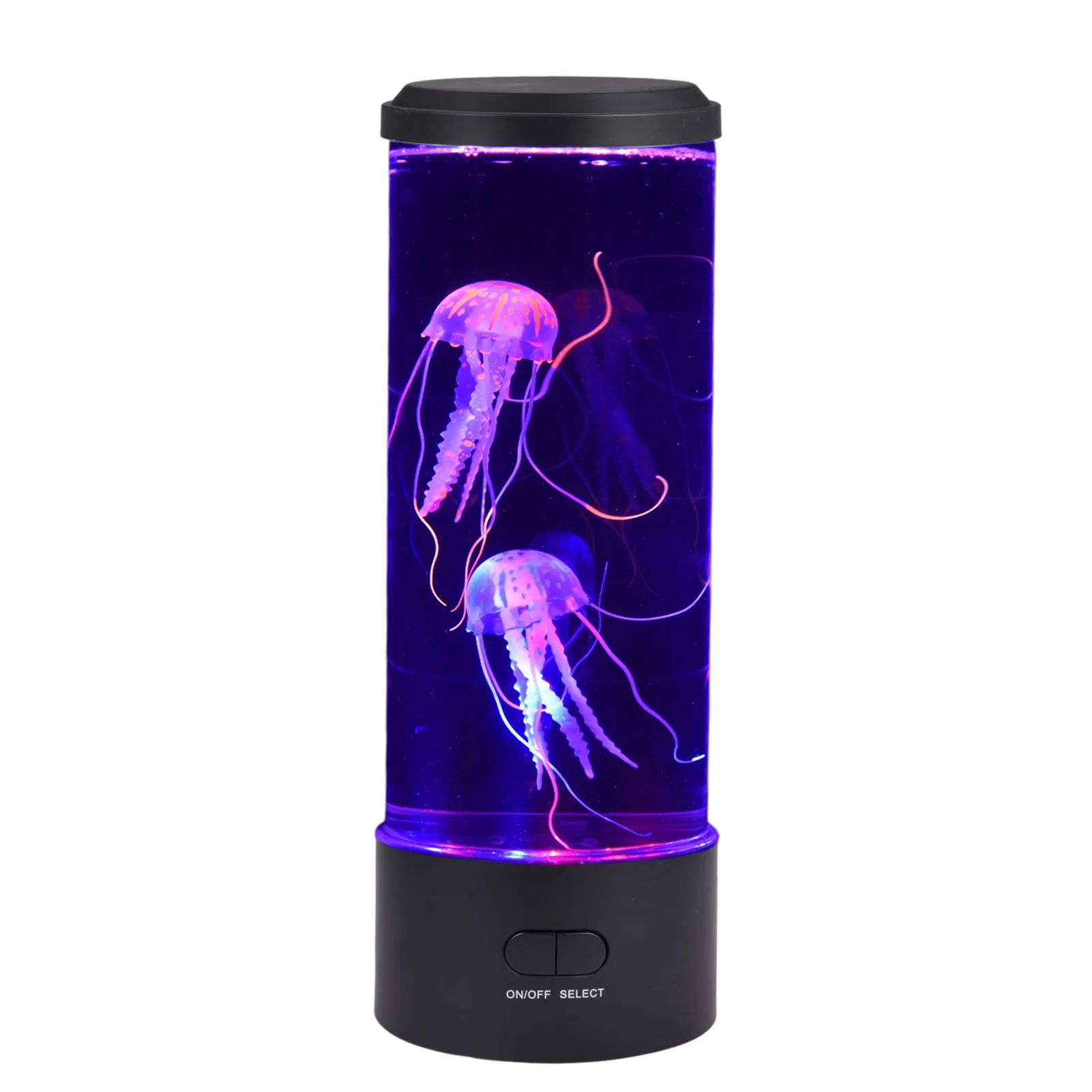 

LED Jellyfish Lava Lamp Colorful Bedroom Night Light Simulation Jellyfish Aquarium Tank Light For Home Office Indoor Decor