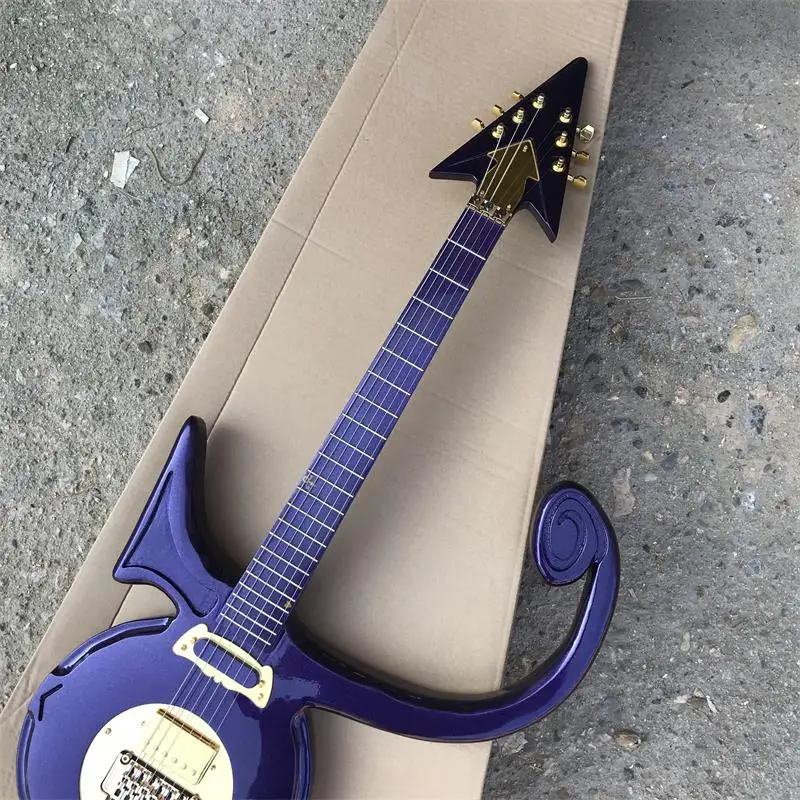 Modelo de sitmbolo de amor de guitarra Electrica Prince todos los colores disponibles cuerpo de caoba de arce con cuello de arce