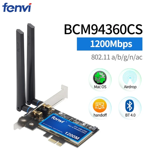 Fenvi T919 ワイヤレス ネットワークカード 無線LAN カード WiFi