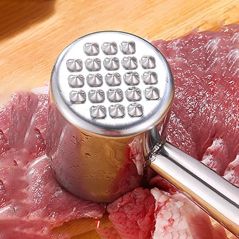 Нержавеющая сталь Молот для мяса умягчитель прочный молоток тендерайзер высокое качество куриных молоточек для мяса говядины свинины кухонный инструмент