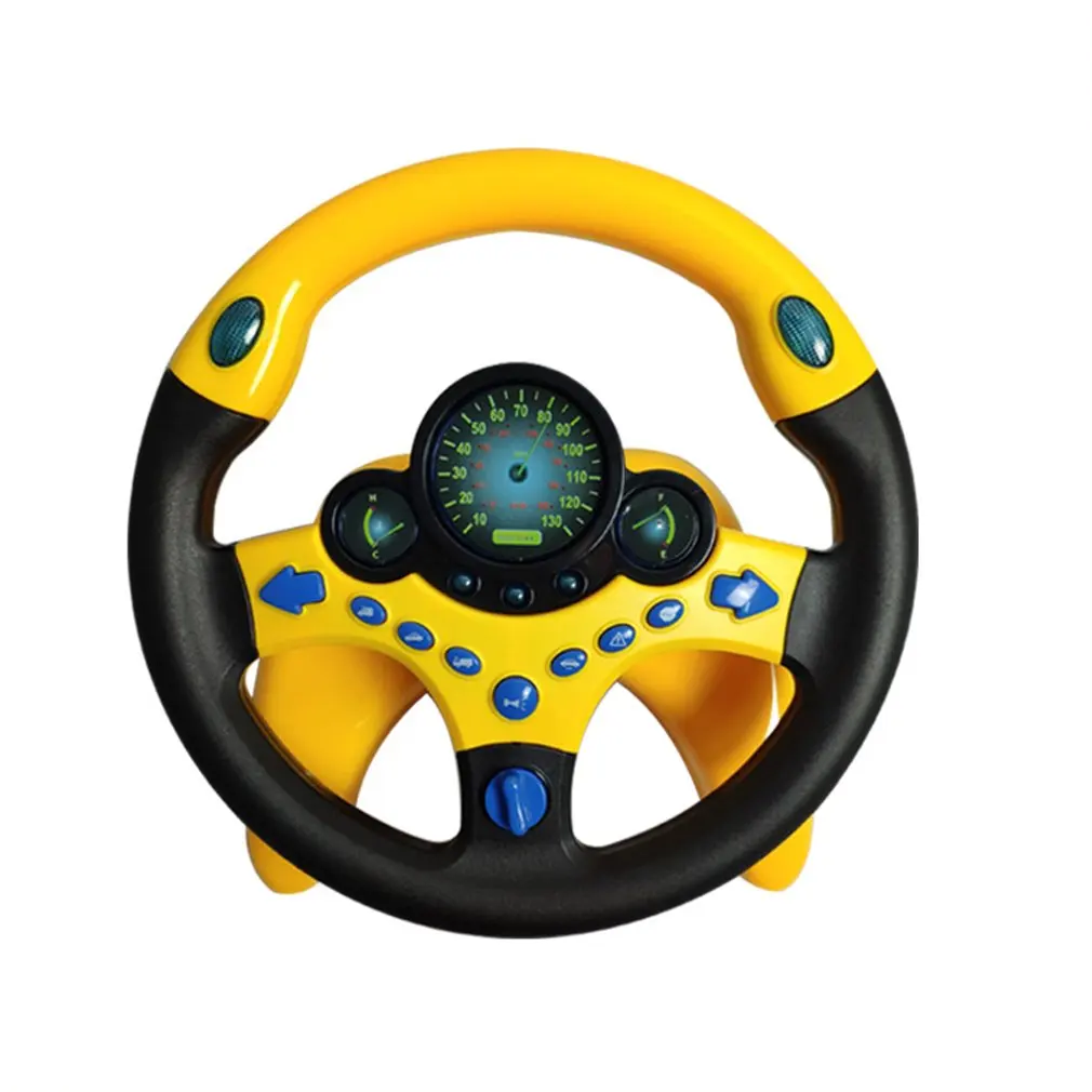 

Steering Wheel Toys Add Driving Pleasure Funny Imitation And Pleasant Driving Fun Educational Toy 1 Pcs