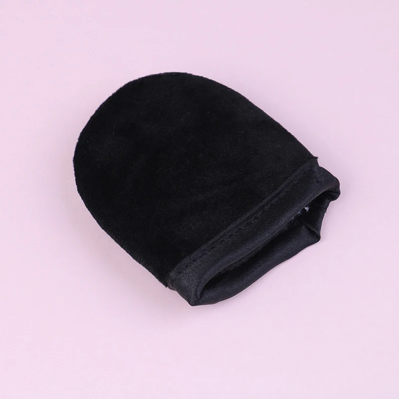 2pcs/set Black Reusable Body Self Tan Glove Applicator Tanning Gloves Cream Lotion Mousse Body Cleaning Glove Self Tanner