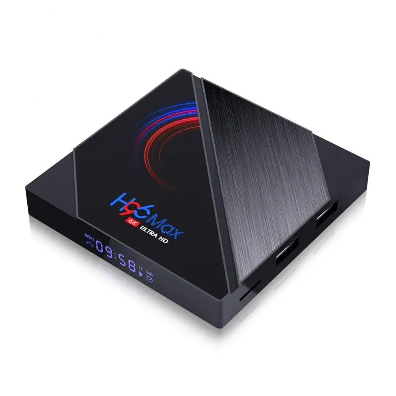 H96 MAX Smart TV Box Android 10 0 4K HD Youtube медиаплеер 4 ГБ 32 64 Гб 2 4G/5G WiFi BOX для телеприставка |