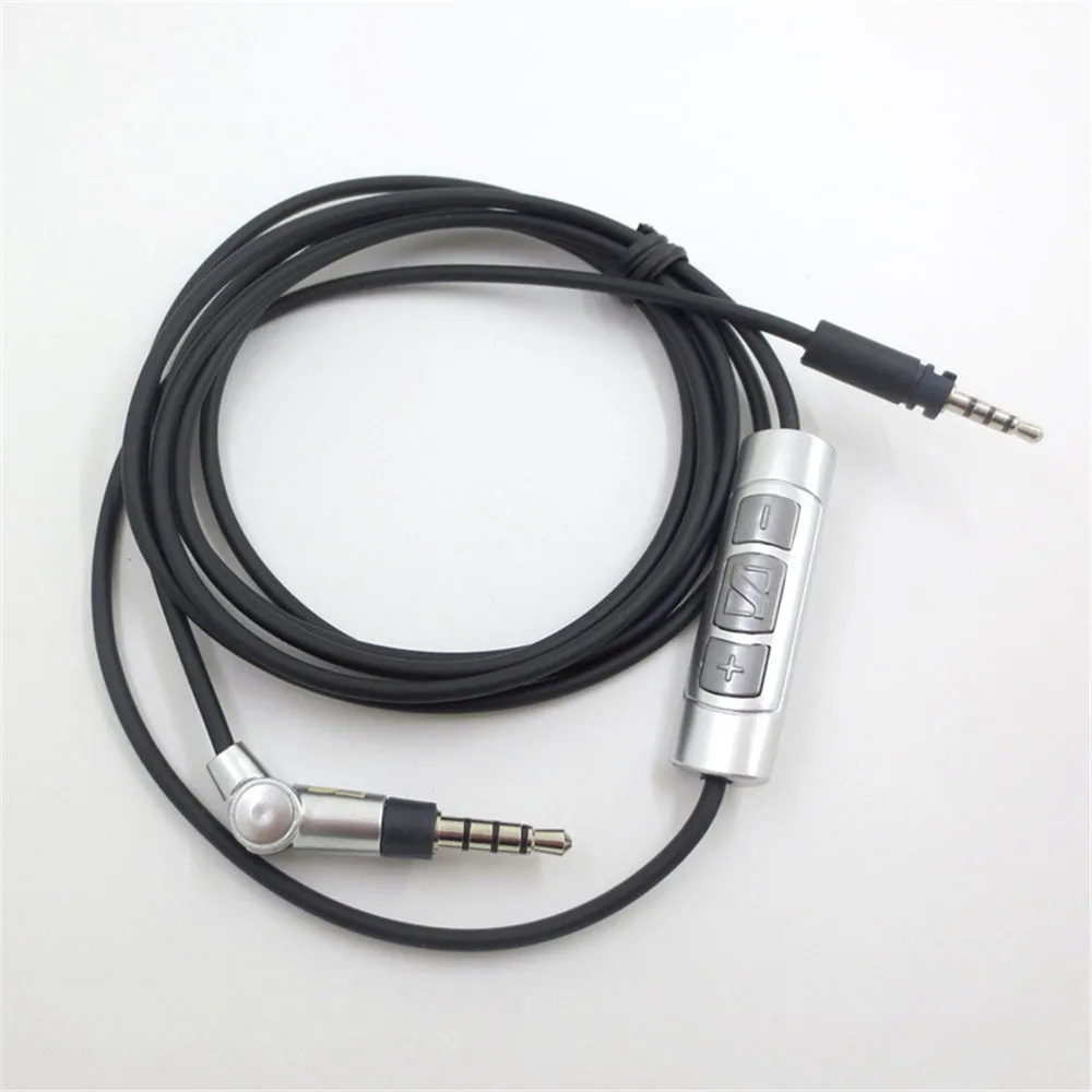 1 45m Audio Cable For Sennheiser MOMENTUM 1 0 2 0 On Ear Headphones Bluetooth Cord Headsets Replacement Accessories