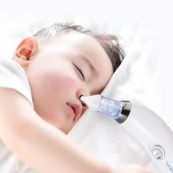 

Kids baby Nasal Aspirator Electric Nose Cleaner Newborn baby sucker cleaner Sniffling Equipment Safe Hygienic Nose aspirator
