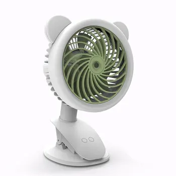 

FP21 2 In 1 Humidifier USB Desk Fan Electric Desktop Fan Cooling Fan Cooler Plastic Air Conditioning Fan Conditioner