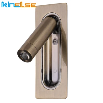 

Bedroom Wall Lamp LED Wall Light Indoor Hotel Guest Room Headboard Light With Switch Wall Mounted Bedside Reading Lamp