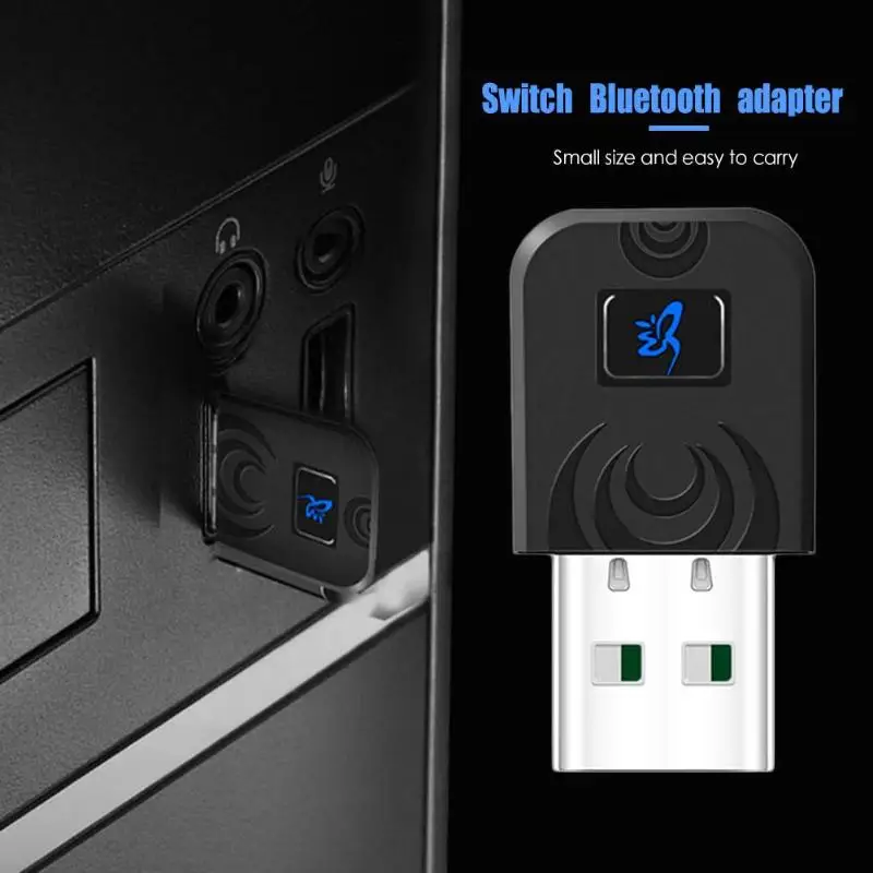 USB беспроводной адаптер с Bluetooth Dongle аудио приемник передатчик для переключателя NS PS4 поддержка протоколы aptX-LL aptX SBC