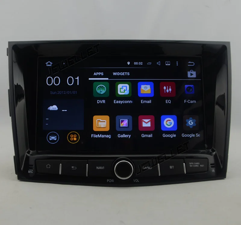 Excellent Quad core  Android 9.0 Car GPS radio Navigation for Ssangyong Tivoli LUVi 2015-2016 with 4G/Wifi DVR mirror link 1