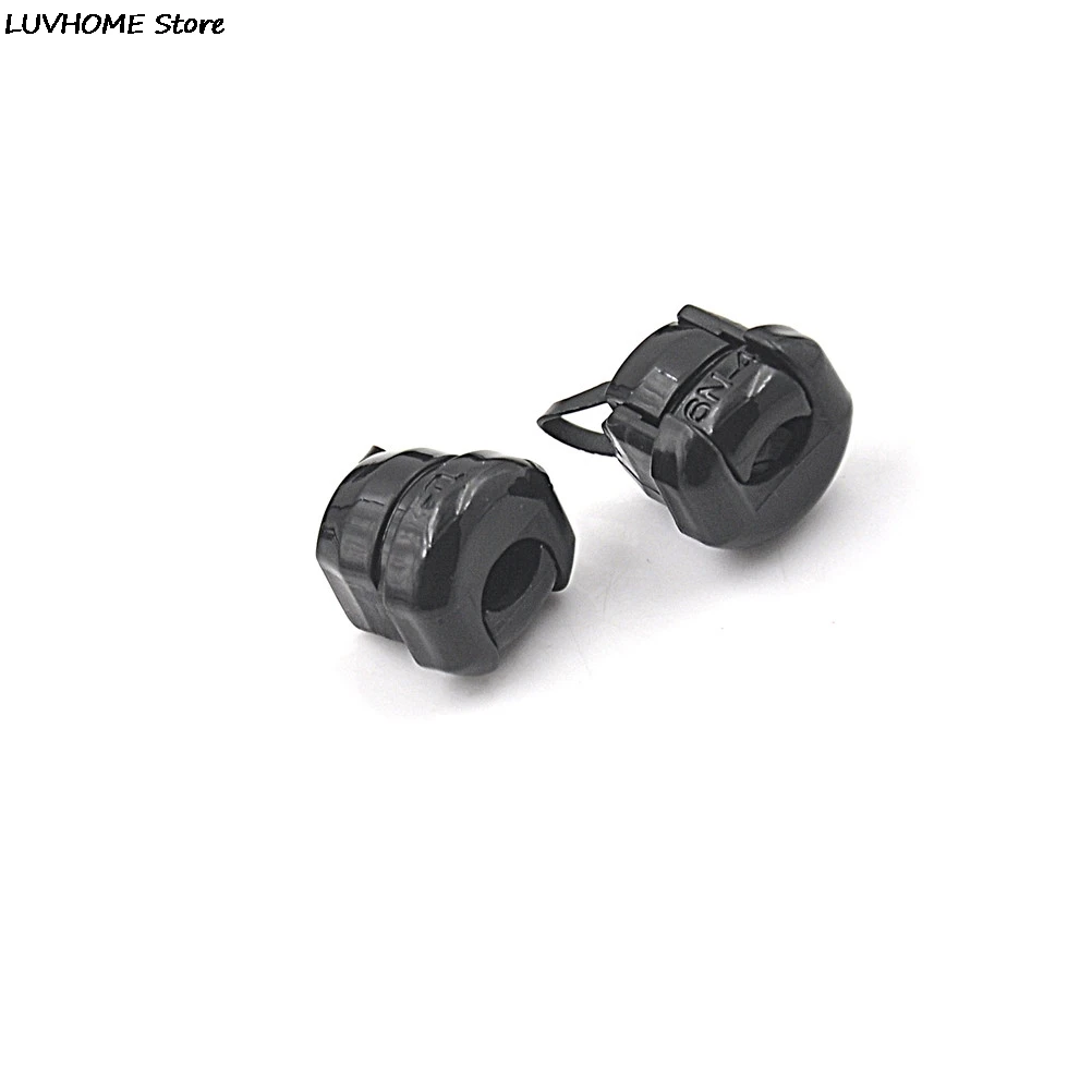Strain Relief Bushings 6N-4 Strain Relief Bushing SJT 18AWG T = 0.5~1.6mm Nylon Black 20 PCS