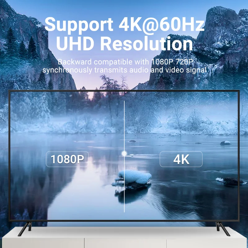 Адаптер Vention Type C к HDMI USB 4K 2 0 адаптер для MacBook Samsung Galaxy S10/S9 Huawei Mate 20 P40 Pro HDMI|Кабели HDMI| |