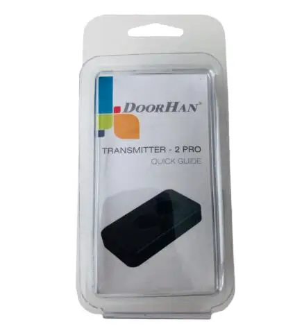 

Remote Control Transmitter DOORHAN 2 Pro Black for gates and barriers garage door remote control