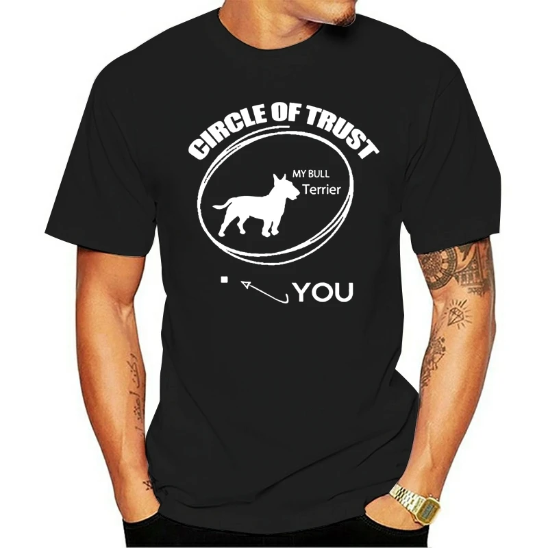 

English Bull Terrier Dog T Shirt Lady-Fit Trust Homme Plus Size Tee Shirt