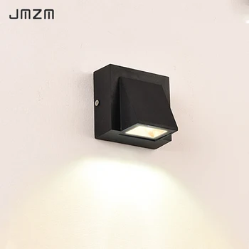 

JMZM Modern Simple LED Creative Outdoor Waterproof Wall Lamp led 5W/15W Courtyard Gate Lamps Terrace Balcony Garden Wall Light
