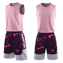 Для мужчин wo Для мужчин возврат баскетбольная футболка Джерси комплект пустой баскетбол в колледже форменная одежда спортивный костюм добавьте Номер Название характеристики ковриков с печатью под заказ