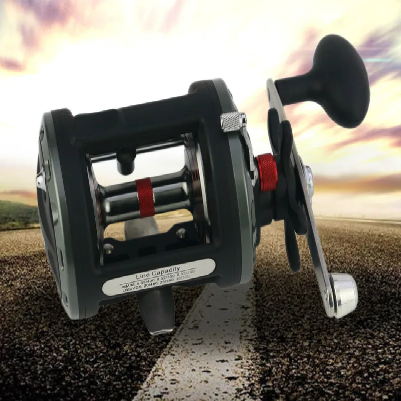  12+1 BB 3.8:1 Drum Wheel Fishing Reel Aluminum Alloy Wedkarstwo Vessel Trolling Reel Pesca Left Rig