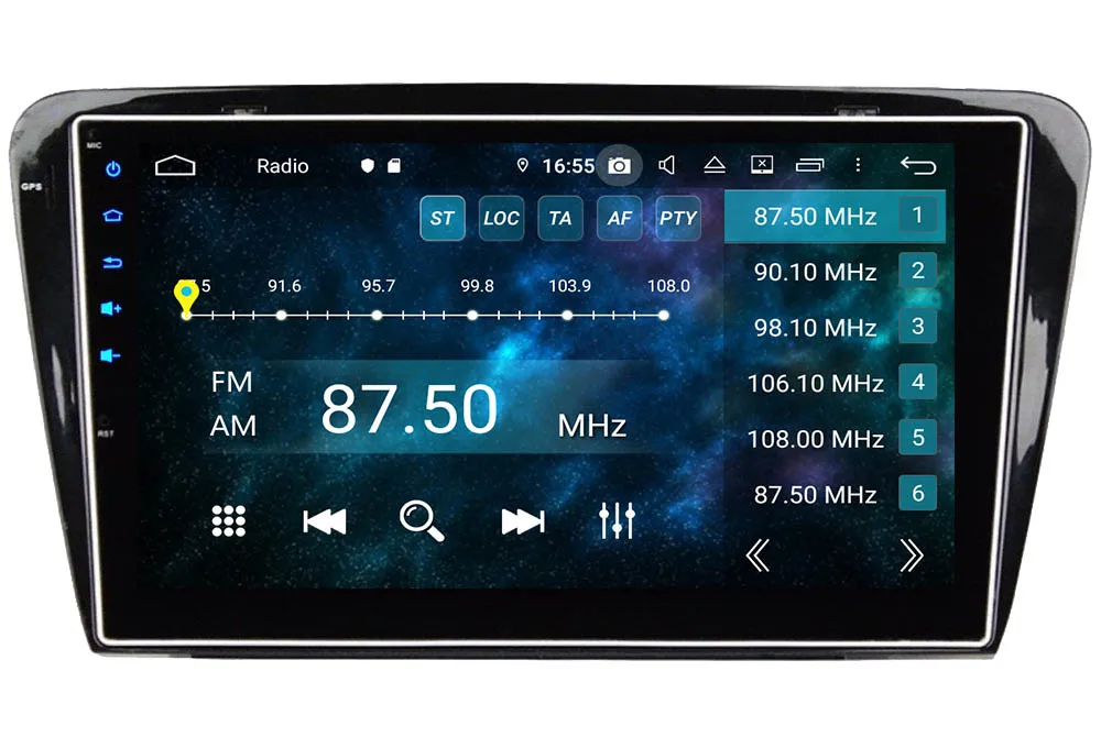 Klyde 10," ips 4G Android 9,0 Восьмиядерный 4 Гб ОЗУ 64 Гб ПЗУ DSP BT автомобильный DVD мультимедийный плеер стерео для Skoda Octavia A7