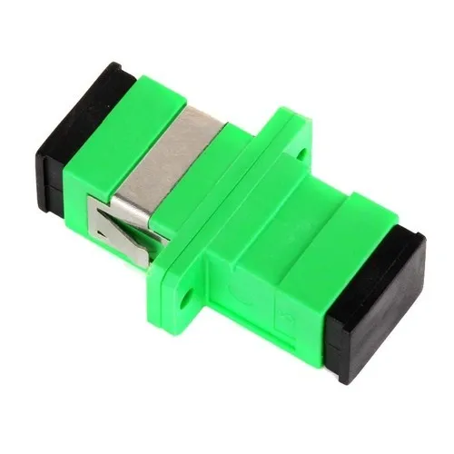 

SC APC Simplex mode Fiber optic Adapter SC APC Optical fiber coupler