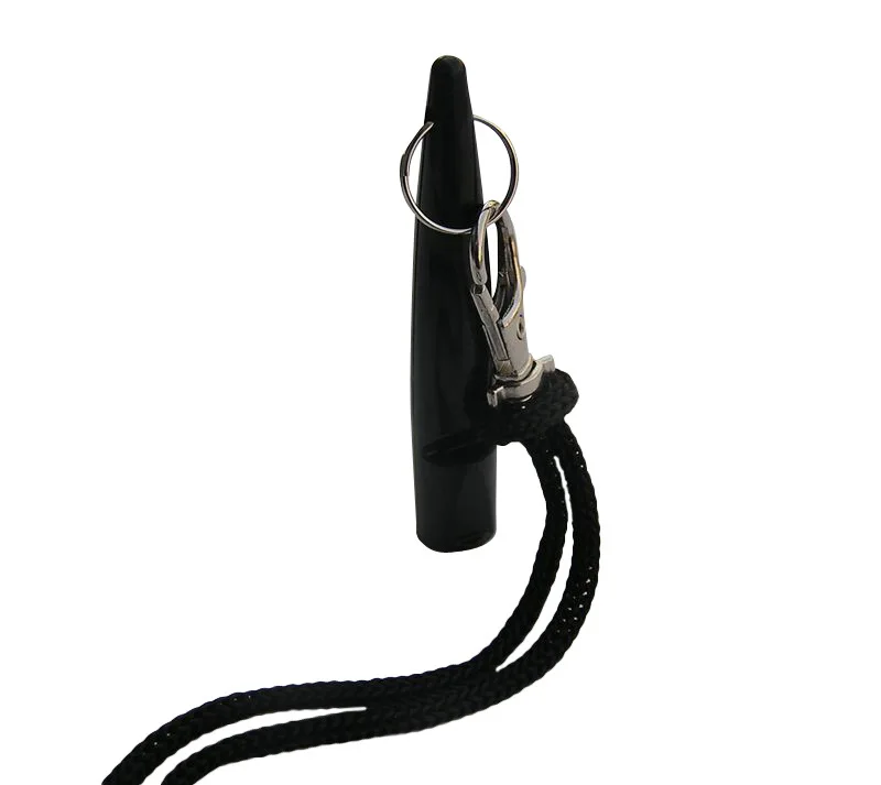 Dog whistle Pet Dog Training Whistle With Lanyard Trainning Whistles cat dog training obedience black whistle Tool Accessories