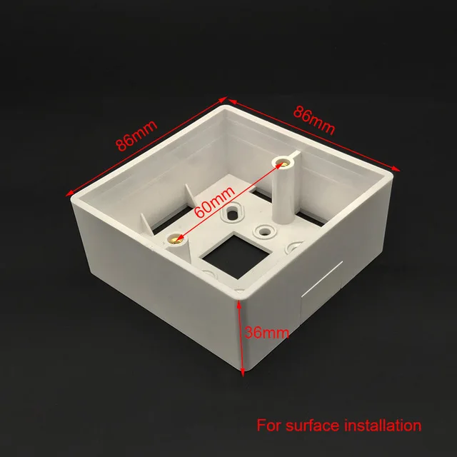 Большая Акция 220V 16A lcd программируемый комнатный термостат для подогрева пола комнатный регулятор температуры - Цвет: Box Surface Type