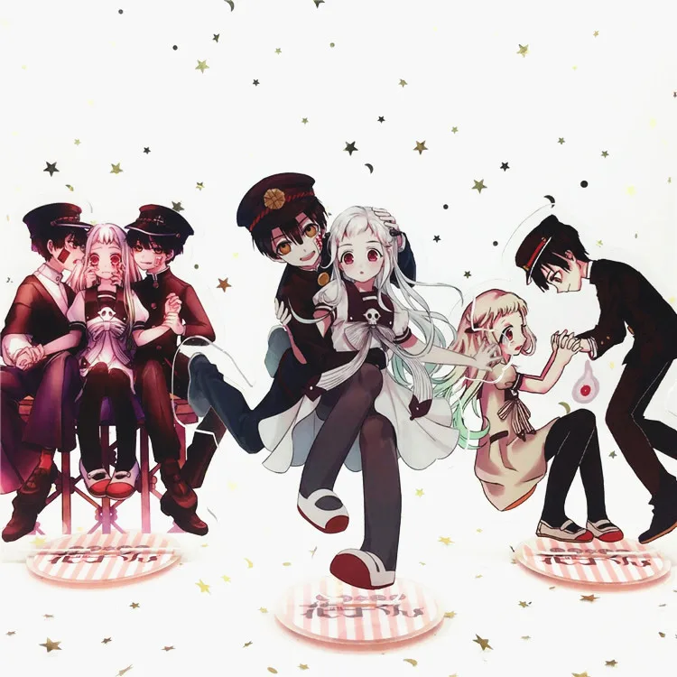 Аниме туалет Jibaku Shounen Hanako Кун Минамото Аканэ Teru акриловая модель на подставке