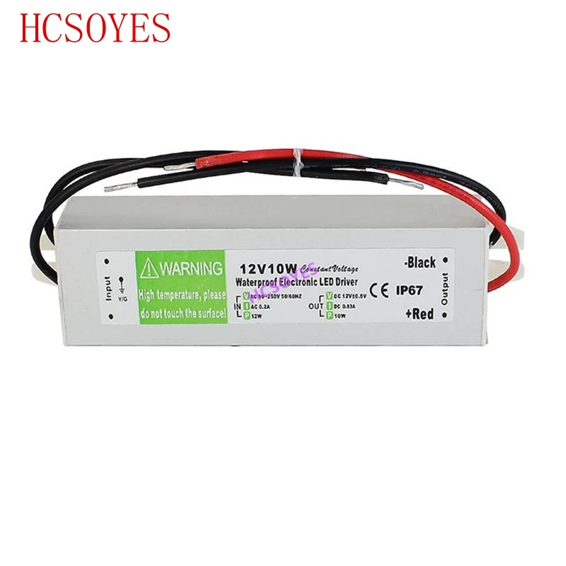 Transformateur/Alimentation LED IP20 étanche - AC110V/220V Vers DC12V/24V - Marque LEDSONE