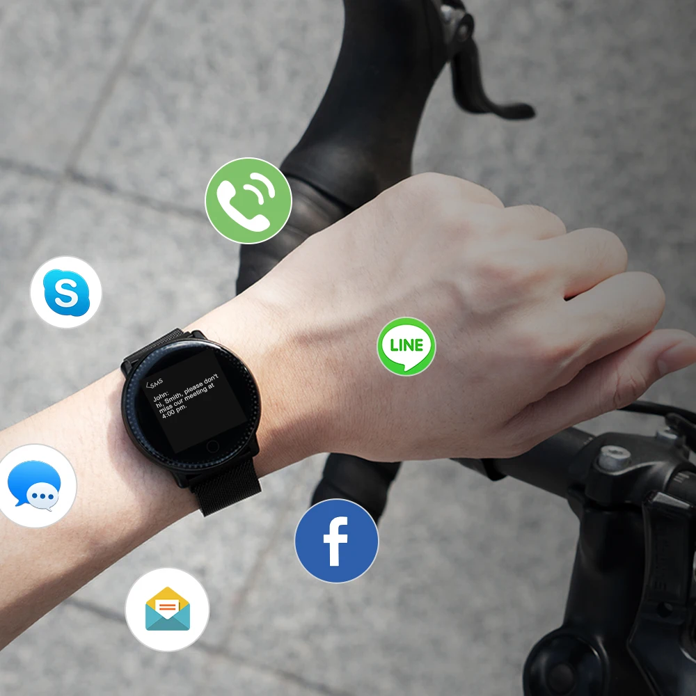 KOMTOP Uwatch2 Смарт часы для Andriod, IOS 1,33 'полный сенсорный экран IP67 25 дней в режиме ожидания 7 спортивных режимов полностью металлический Unibody reloj