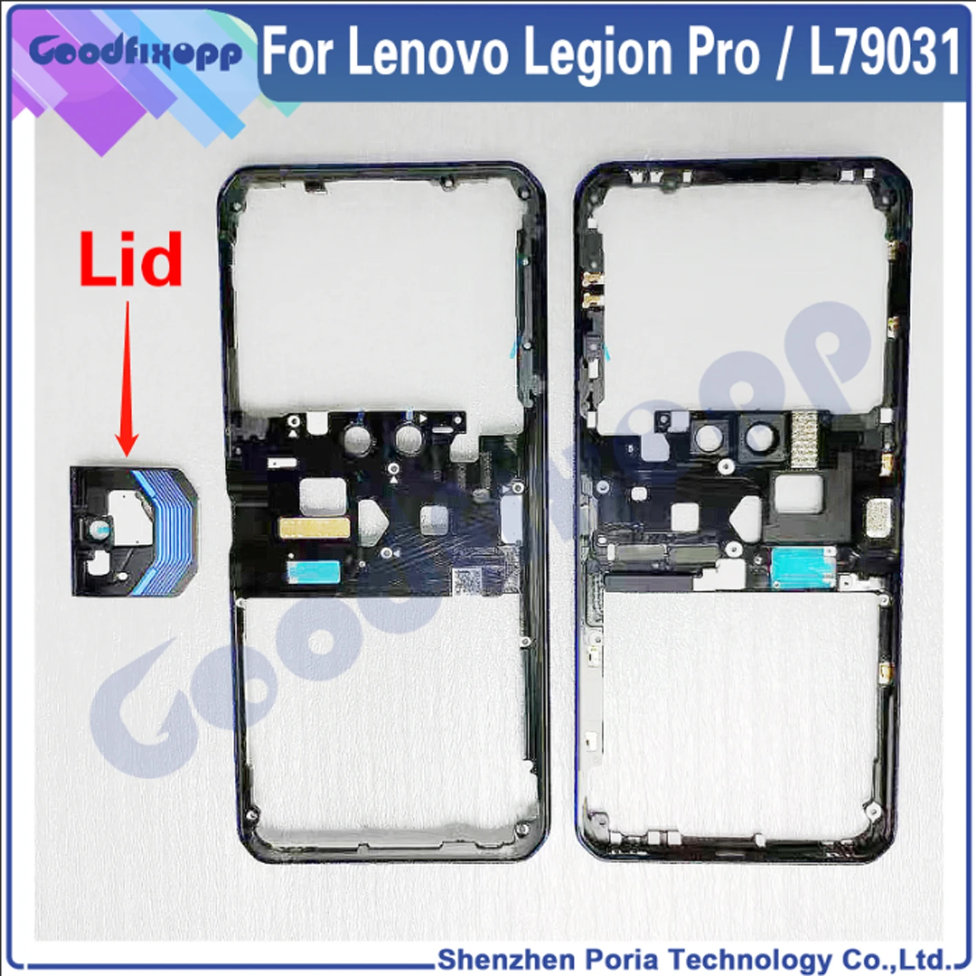 Tampa de Moldura Interna para Lenovo Pavillon Pro L79031 Chassis para Placa de Moldura Traseira
