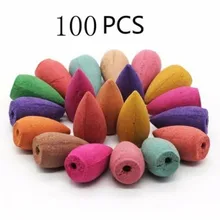 100X горный речной ручной держатель керамический, с обратным потоком курильница искусство смешанные благовония шишки aromatizador de ambiente eletrico