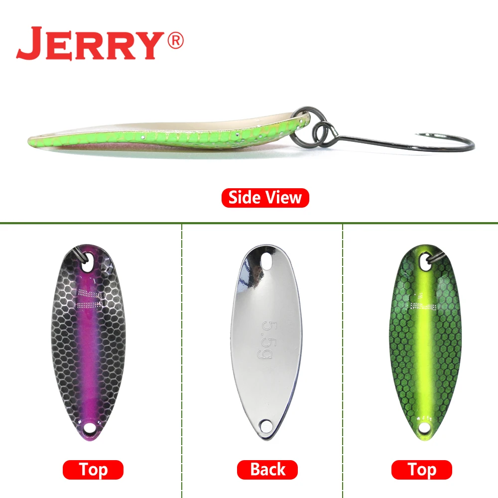 Jerry Sagittarius 2g 3.5g 5.5g Brass Fishing Blade Ultralight